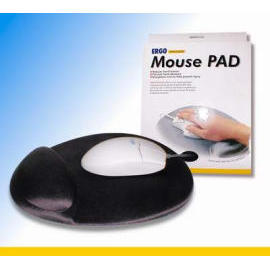 Ergo PU-foaming mouse pad with PU backing/Mouse Pad/Mouse Mat/Wrist Rest (Ergo ПУ-пена Коврик для мыши с поддержкой PU / Mouse Pad / мыши Мать / запястий)