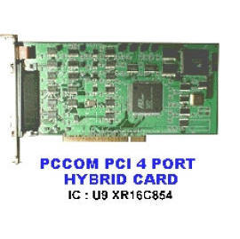 PCI 4 PORT CARD (PCI 4 PORT CARTE)