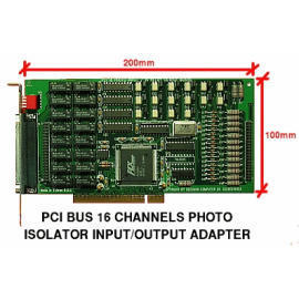 Smatlab 16 photo isolator input/ relay output card (Smatlab 16 фото изолятор входа / выхода реле карточки)