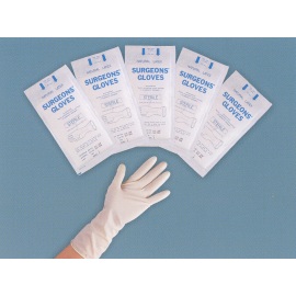 Latex Surgical Gloves (Gants chirurgicaux en latex)