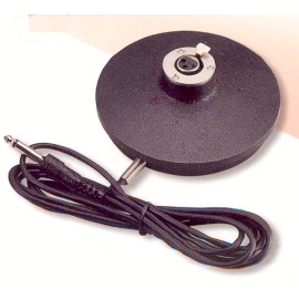 The Weighted Base W/3 PIN Female Mic connector (La Base pondérée W / 3 broches femelle connecteur Mic)