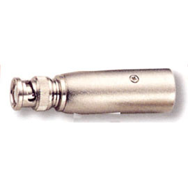 3-Stift Eingang Mic zu BNC-Stecker-Adapter (3-Stift Eingang Mic zu BNC-Stecker-Adapter)