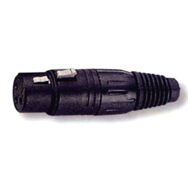 Female Mic Black Connector (Homme Black Mic Connector)