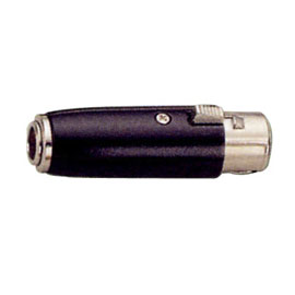 3 Pin-Buchse Mic zu Mini-3-Stift Eingang Mic Black Adapter (3 Pin-Buchse Mic zu Mini-3-Stift Eingang Mic Black Adapter)