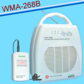 WMA-268B Portable Rechargeable Wireless AMplifier (WMA 68B портативных аккумуляторных беспроводной усилитель)