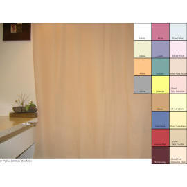 Polyester Shower Curtain - Plain Color