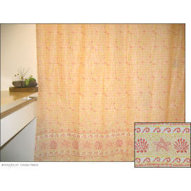 Polyester Shower Curtain - Mosaic Peach (Polyester Duschvorhang - Mosaik Peach)