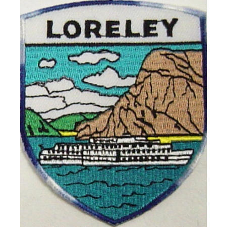 Patch, Badge, Emblem - Souvenir - Loreley, Germany