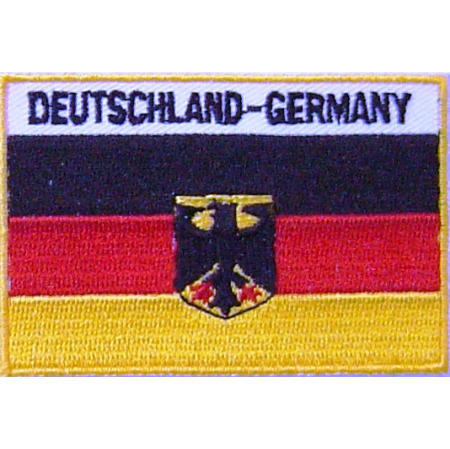 Embroidery Flag Patch - Germany (Embroidery Patch Drapeau - Allemagne)