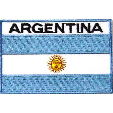 Embroidery Flag Patch - Argentina