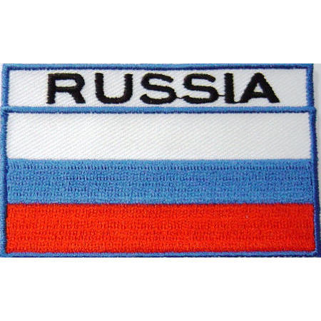 Embroidery Flag Patch - Russia
