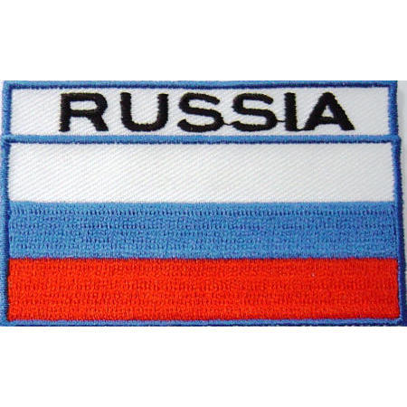 Embroidery Flag Patch - Russia (Embroidery Flag Patch - Russia)