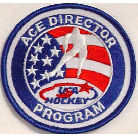 Stickerei Aufnäher, Abzeichen, Emblem - Hockey (Stickerei Aufnäher, Abzeichen, Emblem - Hockey)