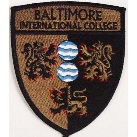 Stickerei Aufnäher, Abzeichen, Emblem - Baltimore International College (Stickerei Aufnäher, Abzeichen, Emblem - Baltimore International College)