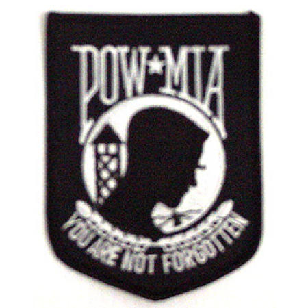 Embroidered Patch, Badge, Emblem - Pow-Mia (Embroidered Patch, Badge, Emblem - Pow-Mia)