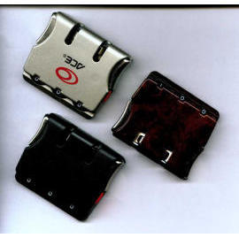 Luggage zipper combination lock (Luggage zipper combination lock)