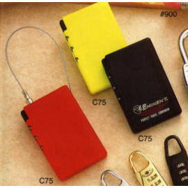 Retractable & re-settable Cable Lock