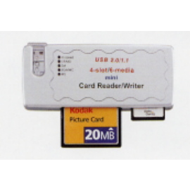 USB 2.0 6-in-1 miniCard R/W (USB 2.0 6-в  Minicard R / W)