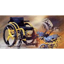 ALUMINUM ALLOY MANUAL WHEELCHAIRS (ALLIAGE D`ALUMINIUM Fauteuils roulants manuels)