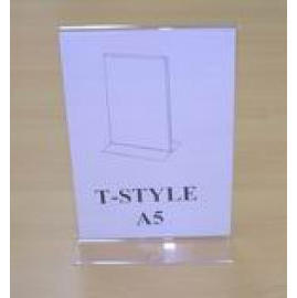 T STYLE A5 HOLDER (SIGN HOLDER) (T STYLE A5 HOLDER (SIGN HOLDER))