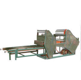 auto powder spray & cutting machine