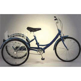 tricycle, adult tricycle (tricycle, un tricycle pour adultes)