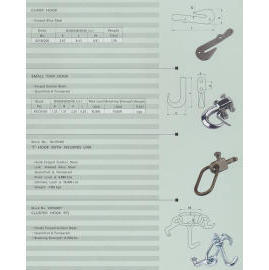 tow hook, marine hardware, rigging hardware, shackle, custom make hardware