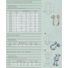 shackle, eye bolt, marine hardware, tow hook, marine hardware, rigging hardware, (manille, piton à œil, le matériel marin, crochet de remorquage, marine hardwa)