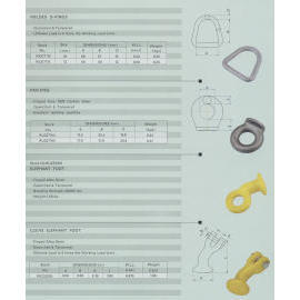 shackle, eye bolt, marine hardware, tow hook, marine hardware, rigging hardware,