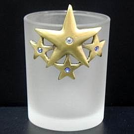 Stars Votive Candle Holder (Stars Votive Candle Holder)