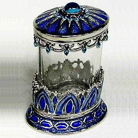 Glass Jewelry Box