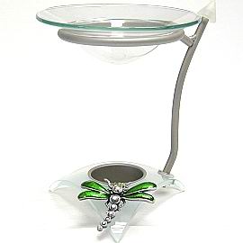 Candle Holder/Aroma Burner-2984GRN (Candle Holder / Aroma Burner-2984GRN)