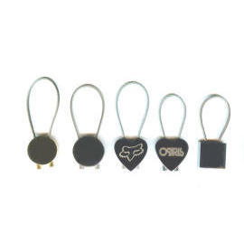 Zinc Alloy Pull out Keychain (Zinc Alloy Pull out Keychain)