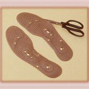 Magnetic Acupuncture Insoles with Permanent Ferrous Magnets (Magnetic Acupuncture Insoles with Permanent Ferrous Magnets)