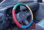 STEERING WHELL COVER (ROUE DE DIRECTION DE COUVERTURE)
