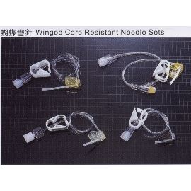 Winged Core Resistant Needle Sets (Winged noyau résistant à aiguilles)