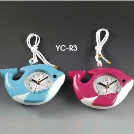 DOLPHING BATHROOM CLOCK (DOLPHING BAIN HORLOGE)
