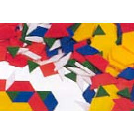 Plastic pattern blocks- 0.5cm (Plastic pattern blocks- 0.5cm)