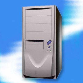 Computer Case, Midi PC Tower Case with Snap-On Front Panel (Computer Case, Midi PC Tower Case with Snap-On Front Panel)