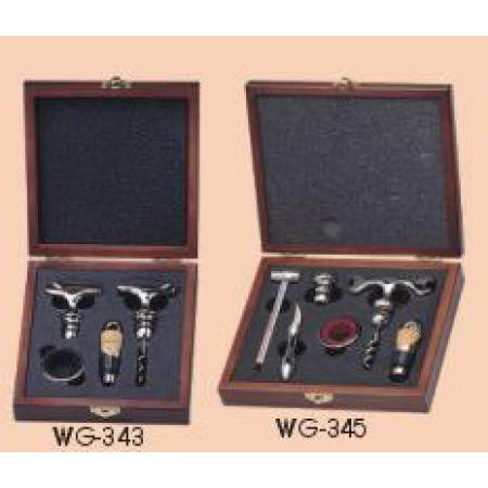 WINE GIFT SET (OPENER&STOPPER) (VIN COFFRET (OPENER & bouchon))