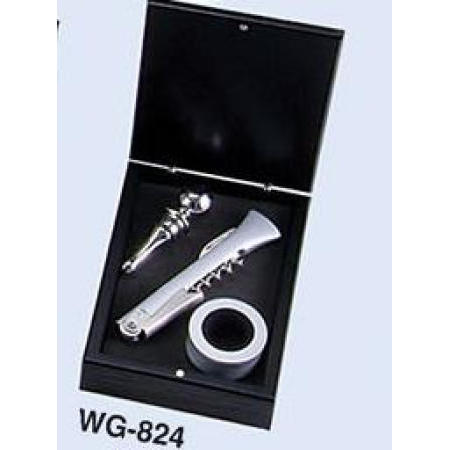 WINE GIFT SET (OPENER&STOPPER) (VIN COFFRET (OPENER & bouchon))