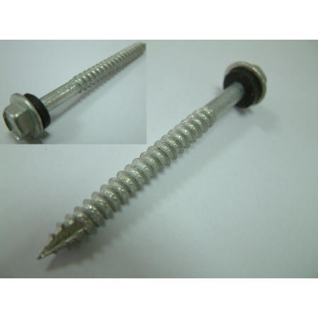 TAPPING SCREW-- HWH SELF TAPPING WITH WASHER PAINTED (Tapping Screw - HWH САМОНАРЕЗАЮЩИЕ с шайбой ОКРАШЕННАЯ)