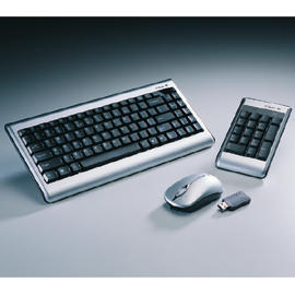 2.4GHz Compact Wireless Keyboard Mouse Set