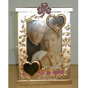 PEWTER PHOTO FRAME (ZINN FOTORAHMEN)