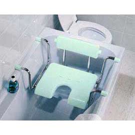 ADJUSTABLE SUSPENDED BATHSEAT (SUSPENSION REGLABLE BATHSEAT)