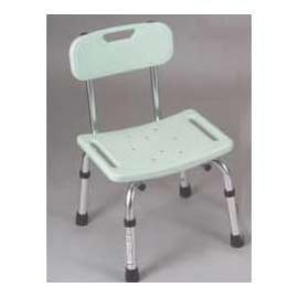 HYGIENIC SHOWER BENCH WITH BACK