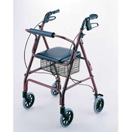 LIGHT WEIGHT ALUMINUM ROLLATOR (LIGHT WEIGHT ALUMINUM Rollator)