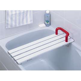 SLATTED BATHBOARD WITH HANDLE (LATTES BATHBOARD AVEC MANCHE)