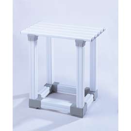 SLATTED SHOWER STOOL