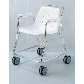 ALUMINUM SHOWER CHAIR